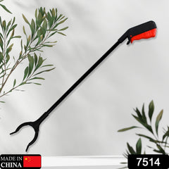 7514 Extra Long Pickup Aid Trash Picker Upper, Rotating Hand, Heavy Duty Grip Arm - Reaching Assist for Litter, Elderly, Garden Disabled, Handicap Arm DeoDap