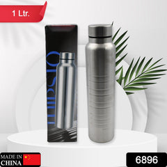 6896 Unbreakable Stainless Steel Leak Proof Fridge Water Bottle, Cold & Hot Thermosteel Bottle| Leak Proof | Office Bottle | Gym | Home | Kitchen | Hiking | Trekking | Travel Bottle (1000 ml)