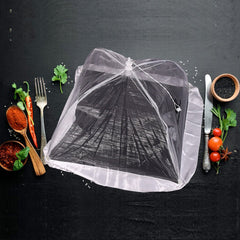 7179A UMBRELLA FOOD COVERS MESH NET KITCHEN UMBRELLA PRACTICAL HOME USING FOOD COVER DeoDap