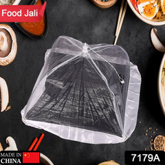 7179A UMBRELLA FOOD COVERS MESH NET KITCHEN UMBRELLA PRACTICAL HOME USING FOOD COVER DeoDap