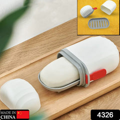 Stylish and Practical Soap Holder for Travel Soap Box With Secure Seal and Non Leak Design Stylish Soap Box for Home, Bathroom, Hiking, Travel, Camping Capsule Soap Box (1 Pc)
