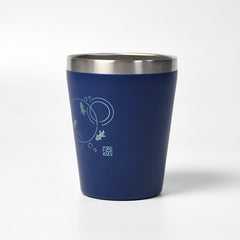 7184 Stainless Steel Drinking Glass for Water, Milk Tea Coffee Lassi Glass Tumbler Premium Blue Glass DeoDap