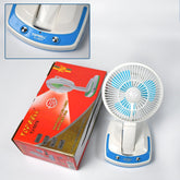 6002 PORTABLE LED LIGHT WITH MINI FAN- YJ 5570 DeoDap