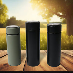 Unbreakable Stainless Steel Leak Proof Fridge Water Bottle, Cold & Hot steel Bottle| Leak Proof | Office Bottle | Gym | Home | Kitchen | Hiking | Trekking | Travel Bottle (1Pc / Mix Design & Color)