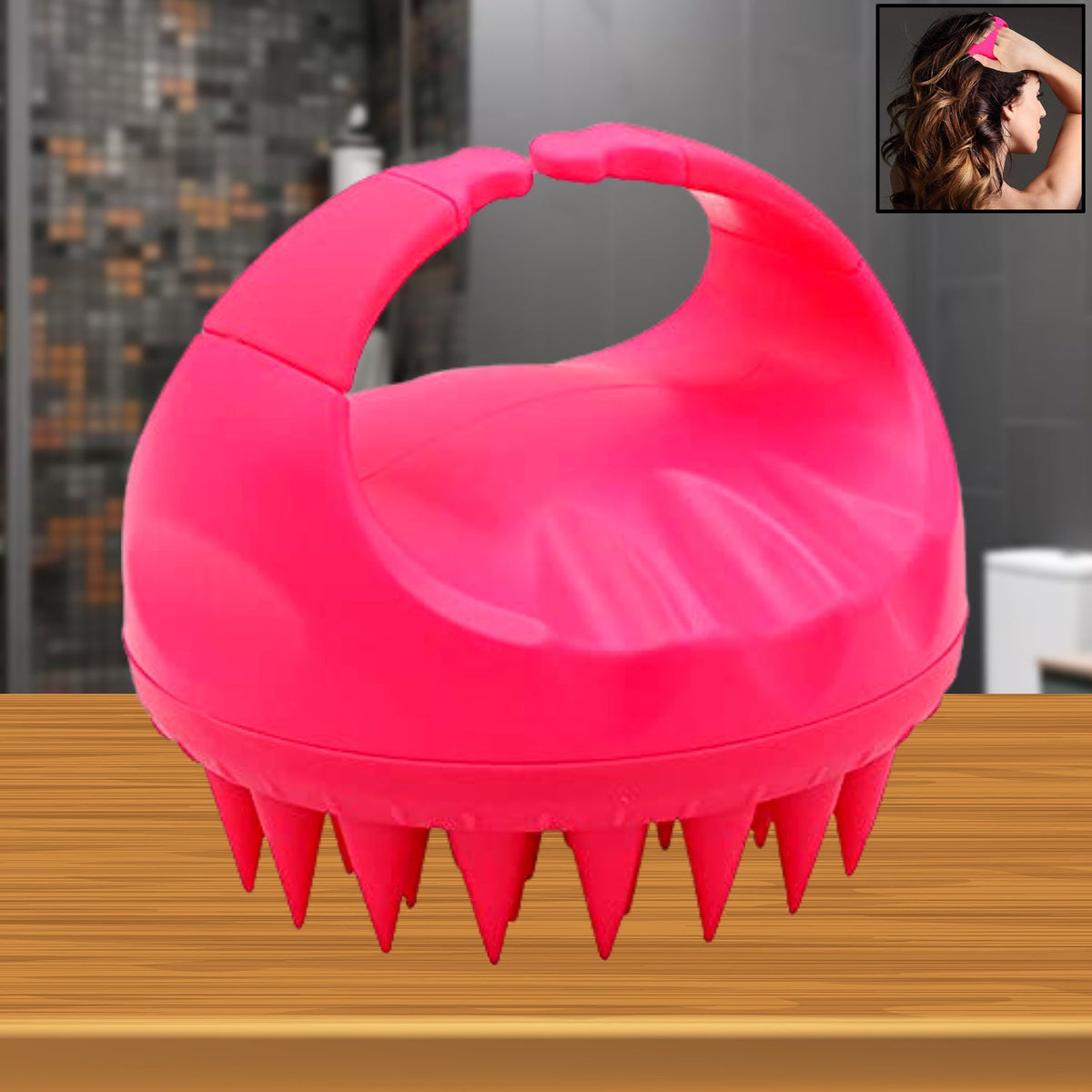 Scalp Massager, Head Massager Comb (1 Pc)