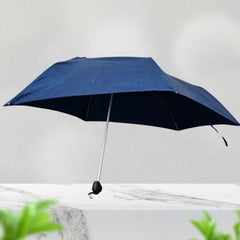 3-Fold Sun & Rain Protective Foldable Umbrella (1 Pc)
