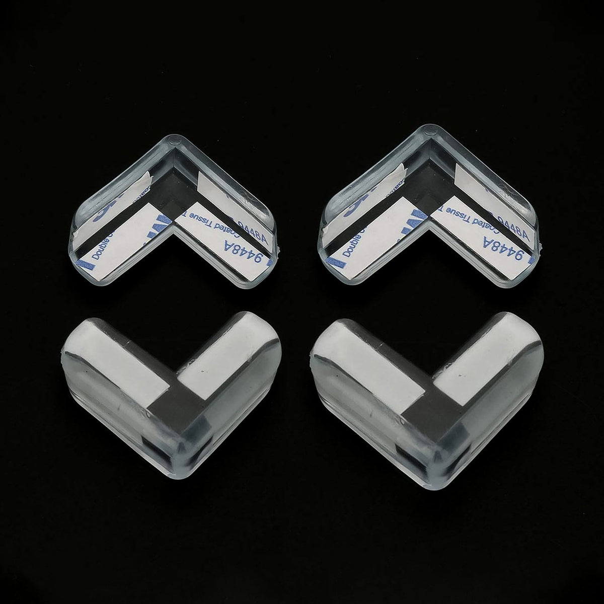 Transparent Table Corner Protector (4 Pcs Set)