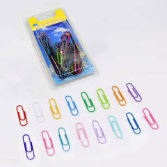 Multipurpose Assorted Color Paper Clips (Approx 40 Pcs / Mix Size)