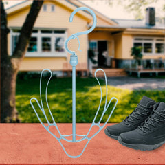 Small Shoes Drying Hanger, Rotatable Shoe Hanging Racks (1pc)