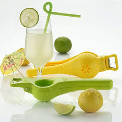 2176 Kitchen 2 in 1 Unbreakable Lemon Squeezer and Bottle Opener (1 Pc)