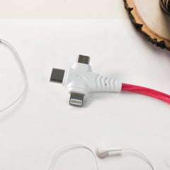 3 in 1 Charging Cable Light Up Fast Charger Lighting Cable