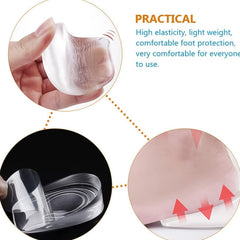 Big 1 Pairs Silicone Heel Pads, Shoes Insole (9×7×3 Cm)