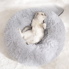 Small Round Dog Beds for Small Dogs and Cats (1 Pc)