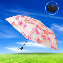 3-Fold Sun & Rain Protective Foldable Umbrella (1 Pc)