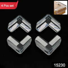Transparent Table Corner Protector (4 Pcs Set)