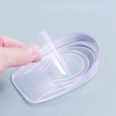 1 Pairs Silicone Heel Pads, Shoes Insole (9×7 Cm)