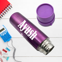 Customize Stainless Steel Water Bottle Leak Proof, Rust Proof, Hot & Cold Drinks, Gym Sipper BPA Free Food Grade Quality, Steel fridge Bottle For office / Gym / School (500 ML Approx)