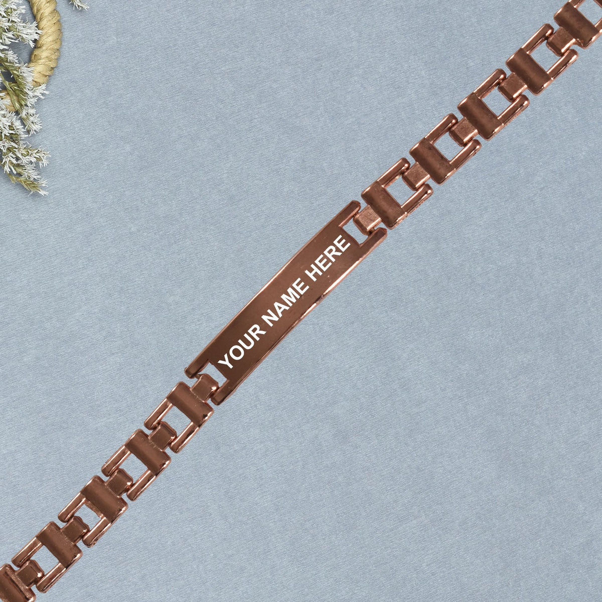Personalized Rakhi Breclate