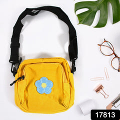 17813 Shoulder Bag, Solid Color Sweet Shoulder Crossbody Bag, Student Trendy Cute Small Square Bag (1 Pc)
