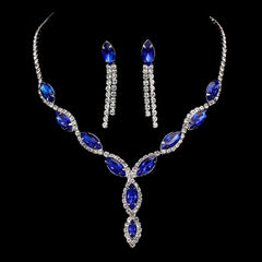 Necklace and Earrings Set Wedding Jewelry Set (1 Set / Mix Color)