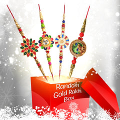 Random Golden Rakhi  (1 Pc Rakhi)