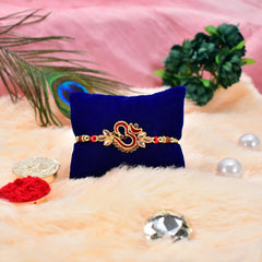 Rakhi For Brother Set Of 1 with Chocolate Magic (K1_552_CM), 100 Grams