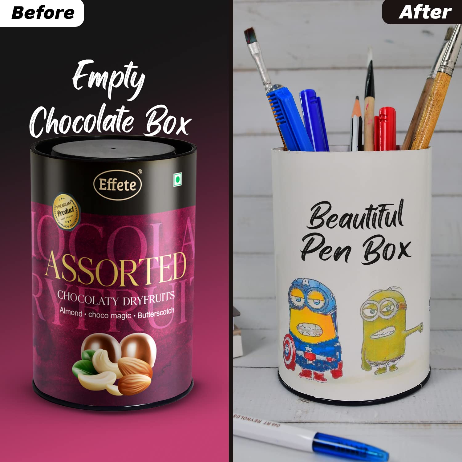 Rakhi (K2_320+321_AS) & Assorted Chocolate Dryfruits 96gm | Rakhi Combo with card and chocolate | chocolates gift | Rakhi & Chocolate for brother | rakhi with gift | Set of 2 Rakhi