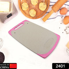 2401  Kitchen Chopping Board Household Cutting Board Knife Board Vegetable Cutting and Fruit Multi-purpose Plastic Sticky Board Cutting board
