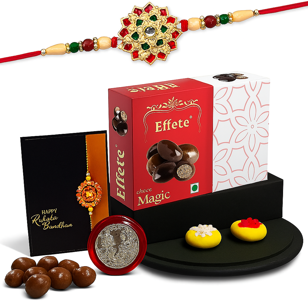 designer rakhi combo
