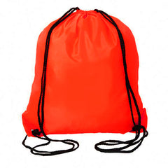 Stylish drawstring dori backpack with vibrant design.