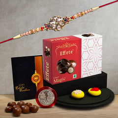 Stone Rakhi Combo