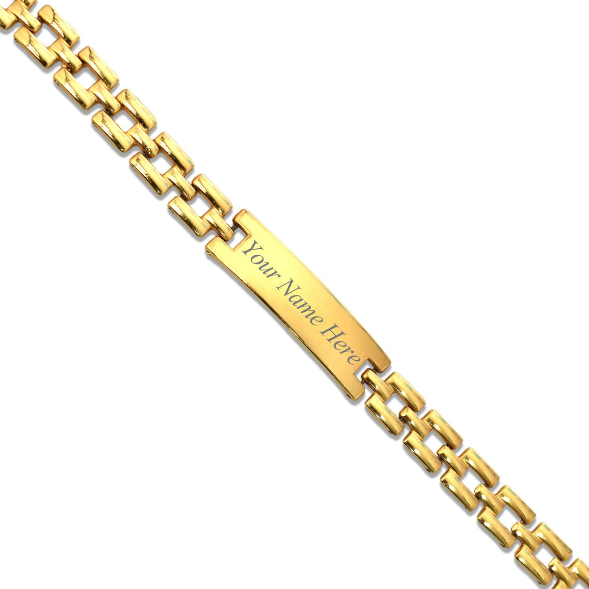 Customized Laser Engraving Plate Bracelet