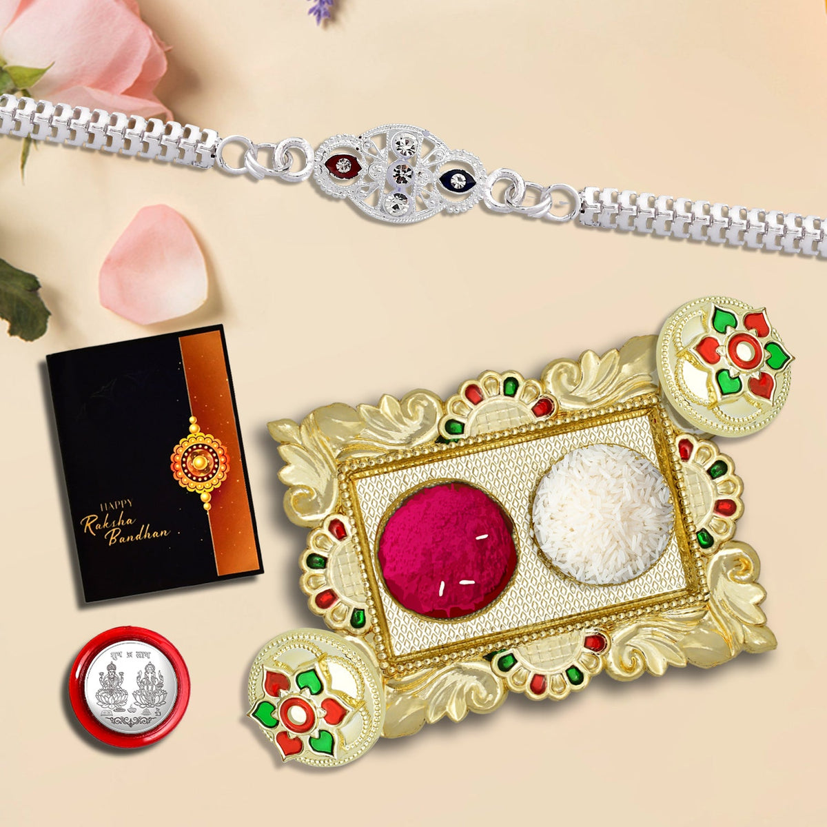 Bracelet Rakhi Gift Set
