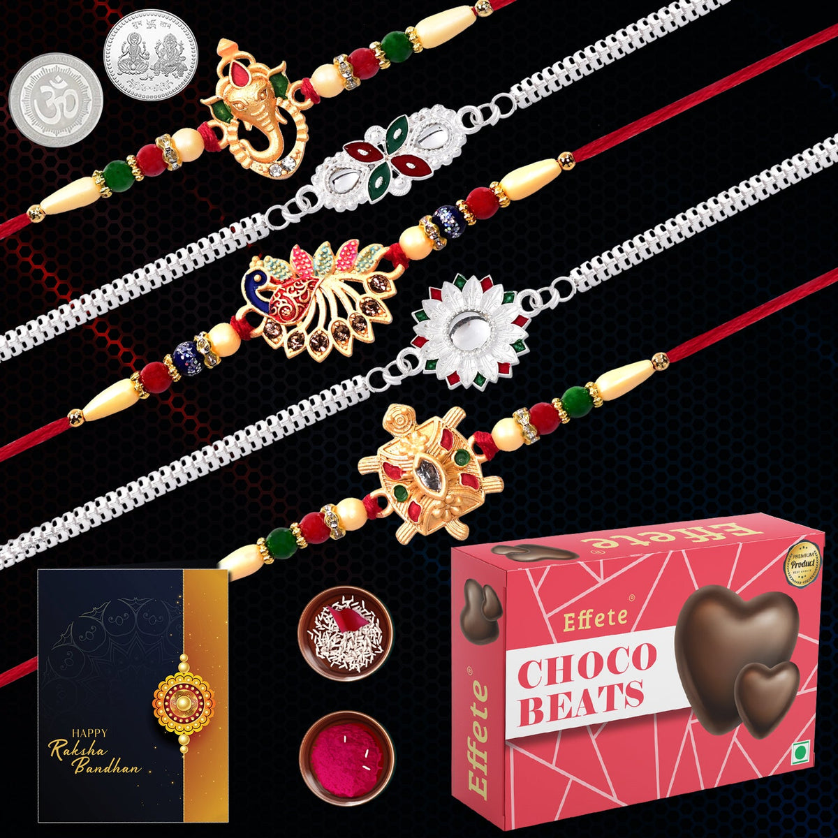  rakhi set of 6