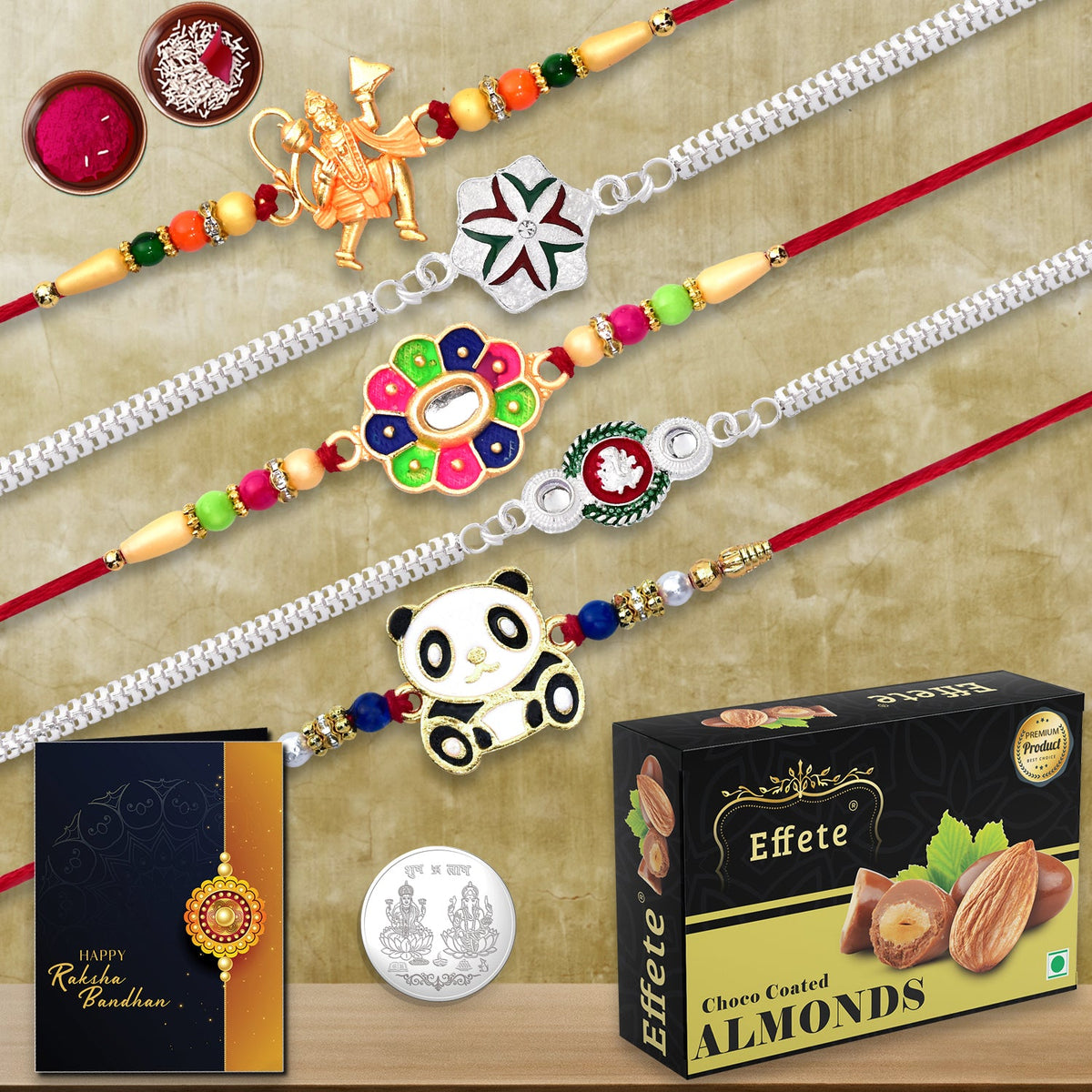 Designer Rakhi Combo