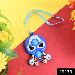 Silicone Fidget Sensory Stress Reliever Keychain Toy (1 Pc)