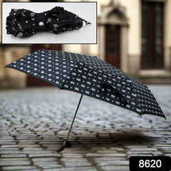 3-Fold Sun & Rain Protective Solid Foldable Umbrella (1 Pc / Mix Color)
