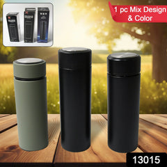 Unbreakable Stainless Steel Leak Proof Fridge Water Bottle, Cold & Hot steel Bottle| Leak Proof | Office Bottle | Gym | Home | Kitchen | Hiking | Trekking | Travel Bottle (1Pc / Mix Design & Color)