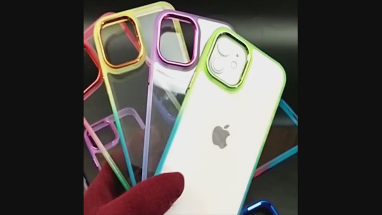 Rainbow Chrome Hard Case For Redmi