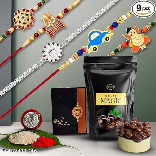 designer rakhi combo