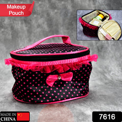 7616 Makeup Pouch Bag Travel Use For Women ( 1 Pcs ) DeoDap