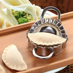 2389 Dumpling Mold, Never Rusty Strong Convenient Stainless Steel Dumpling Maker Durable for Home (1 Pc)