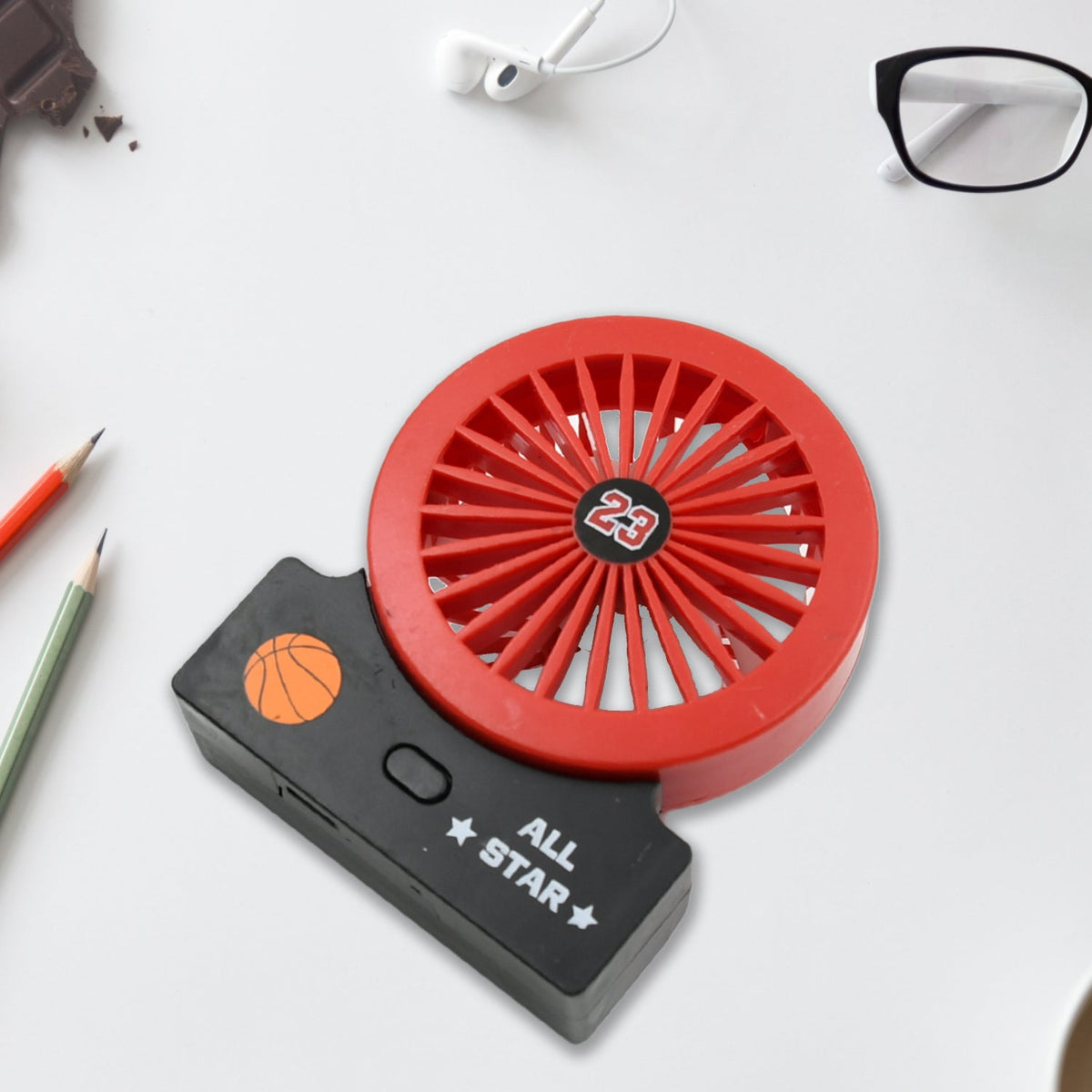 17710 PORTABLE MINI DESK FAN, TABLE FAN WITH PERSONAL DESK FAN SUITABLE FOR OFFICE, SCHOOL & HOME USE (1Pc)