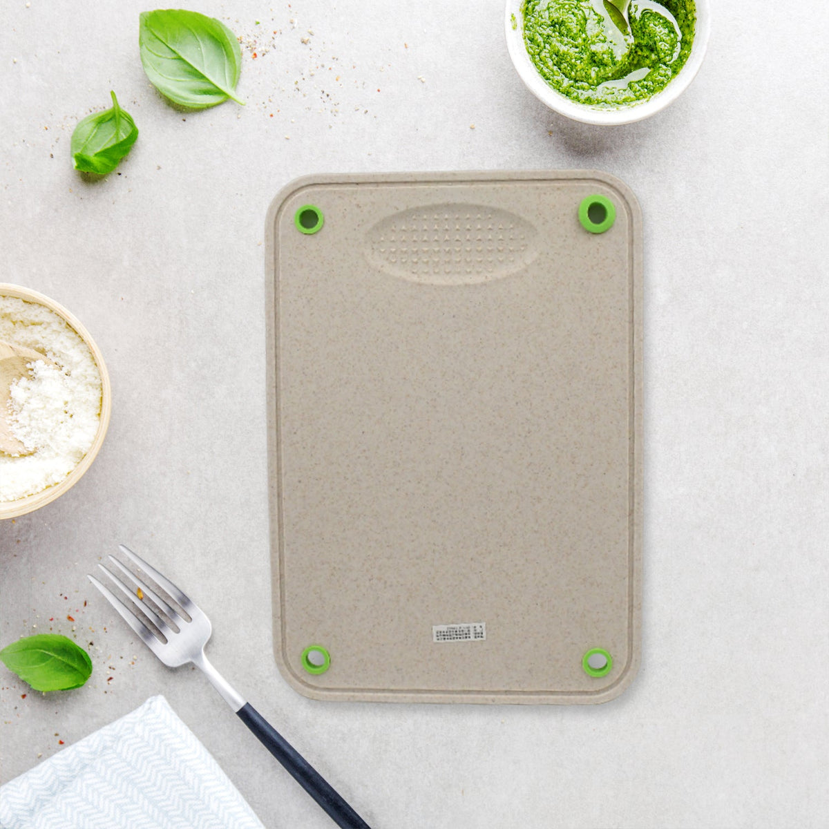 2400  Kitchen Chopping Board Household Double-sided Cutting Board Knife Board Vegetable Cutting and Fruit Multi-purpose Plastic Sticky Board Cutting board