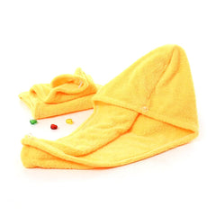 12600  Microfiber Hair Wrap Towel Cap, Quick Turban Hair-Drying Absorbent Microfiber Towel / Dry Shower Caps (1 Pc)
