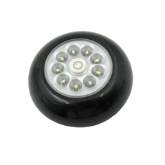1749 9 LED Touch Light Closet Light Battery Powered Stick-on Anywhere Puck Lights with New Strong Adhesive for Cabinet, Stair, Bedroom, Kitchen Night Light Stick Tap Night ( Battery Not Included / 1 Pc )