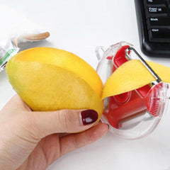 2774A  3 in 1 Multi Function Three Use Rotary Hanging Round Planer Peeler and Cutter Vegetable Slicer Kitchen Tools Kitchen Gadgets DeoDap