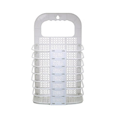 8145 Wall Hanging Laundry Basket Clothes Hanger Dirty Hamper Clothes Storage Hook Clothes Rails for Laundry Washing Machine Bathroom Kids Dirty Clothes Storage Hanger (1 Pc)