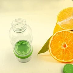 2417  Citrus Zinger Fruit Infuser Water Bottle, Sports Duo Citrus Kid Zinger Juice Water Bottle