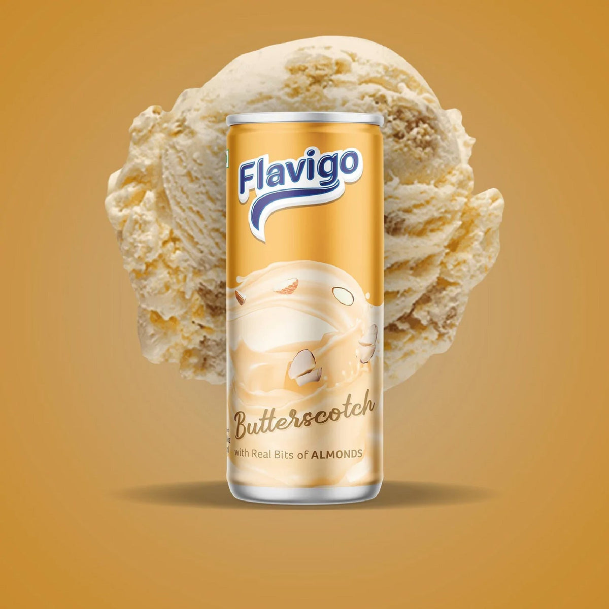 1014 Flavigo Butter Scotch Ice Cream Milkshake (180Ml) | Ice cream shakes DeoDap